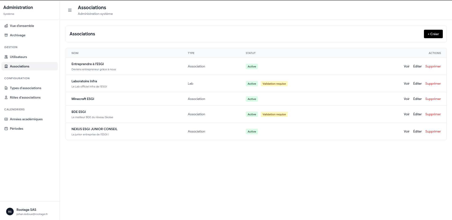 Pulse - Gestion associative